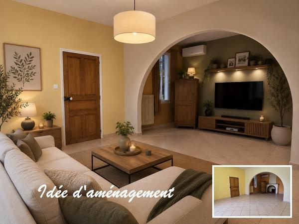 Maison familiale avec T2 et dépendances sur 1360 m² de terrain