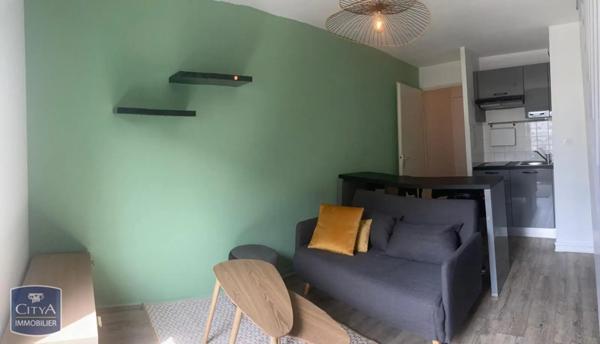 Appartement à louer 2 pièces 28.11m²