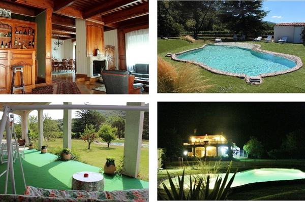 BEDARIEUX maison de caractère avec parc, piscine lagon, garage