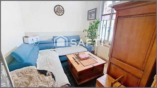 Maison de ville vivable de plain pied avec jardin