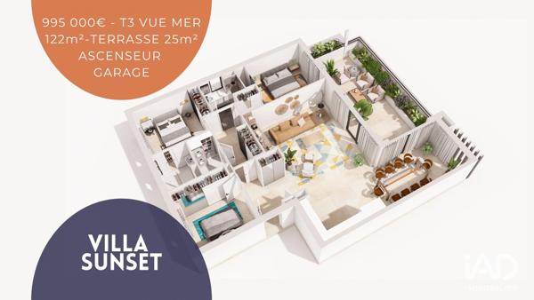 Appartement à vendre 4 pièces 122 m² Six-Fours-les-Plages