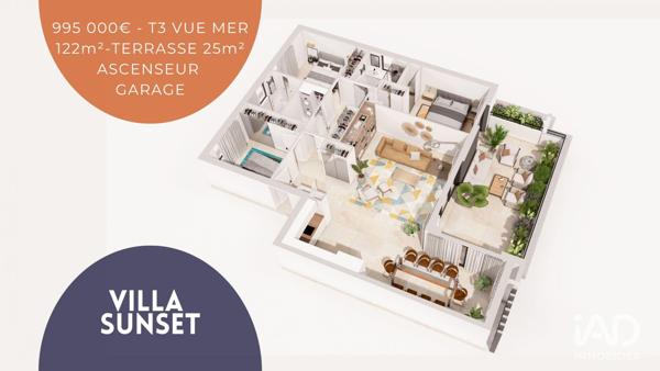 Appartement à vendre 4 pièces 122 m² Six-Fours-les-Plages