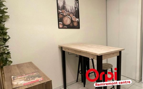 Appartement à louer    1 pièce • 25,52 m2 Remiremont