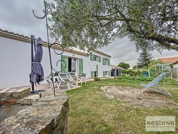 Maison 4 chambres et bureau centre de Beauvoir Sur mer