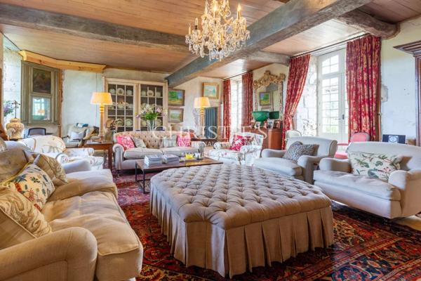 Charmant manoir en pierre avec 5 chambres à 30 minutes de Saint Emilion