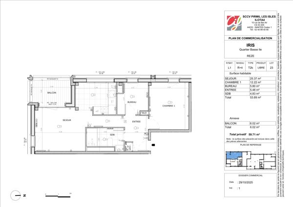 Appartement T2