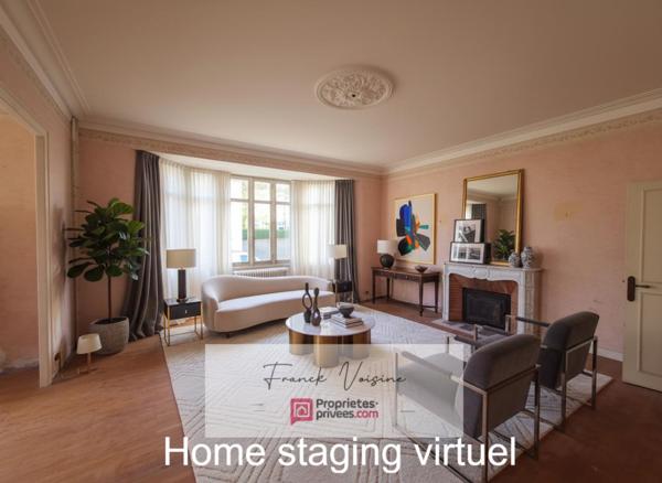 Maison de 212 m2 A VENDRE Les Herbiers Centre Ville - 4 Chambres et un bureau sur un terrain de 1150 m2