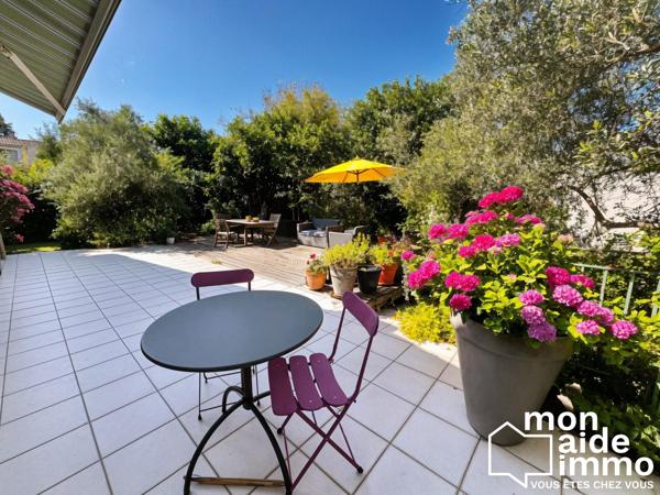 Maison 150m², grand garage 72m², piscine