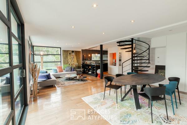 Lumière, design et nature : une création d’architecte atypique