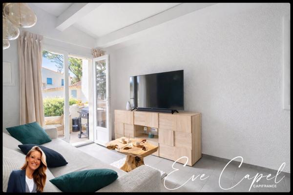 Appartement à vendre 2 pièces LE CAP D'AGDE (34), Appartement type Pavillon T2 + Mezzanine entièrement rénové avec Parking privatif- Saint Martin