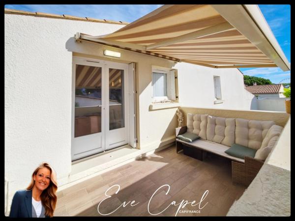 Appartement à vendre 2 pièces LE CAP D'AGDE (34), Appartement type Pavillon T2 + Mezzanine entièrement rénové avec Parking privatif- Saint Martin