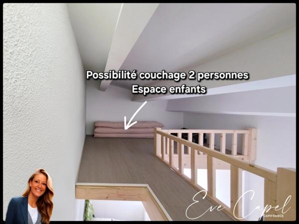 Appartement à vendre 2 pièces LE CAP D'AGDE (34), Appartement type Pavillon T2 + Mezzanine entièrement rénové avec Parking privatif- Saint Martin