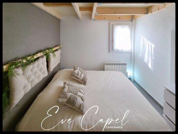 Appartement à vendre 2 pièces LE CAP D'AGDE (34), Appartement type Pavillon T2 + Mezzanine entièrement rénové avec Parking privatif- Saint Martin