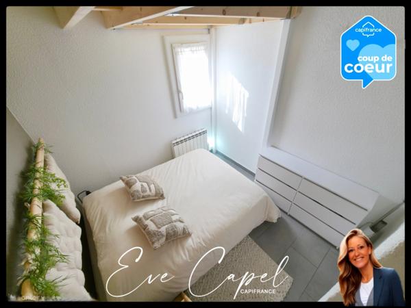Appartement à vendre 2 pièces LE CAP D'AGDE (34), Appartement type Pavillon T2 + Mezzanine entièrement rénové avec Parking privatif- Saint Martin