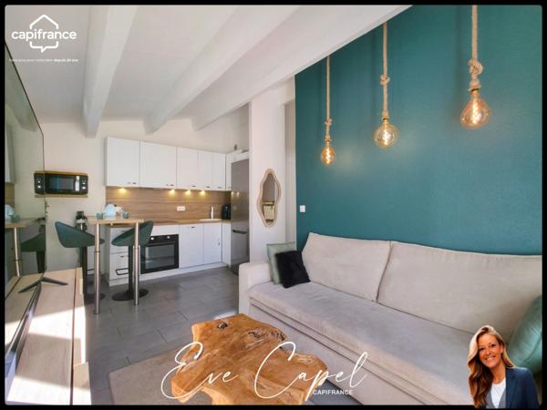 Appartement à vendre 2 pièces LE CAP D'AGDE (34), Appartement type Pavillon T2 + Mezzanine entièrement rénové avec Parking privatif- Saint Martin