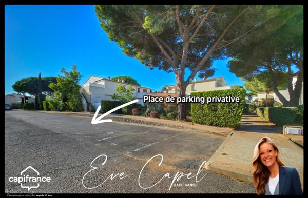 Appartement à vendre 2 pièces LE CAP D'AGDE (34), Appartement type Pavillon T2 + Mezzanine entièrement rénové avec Parking privatif- Saint Martin