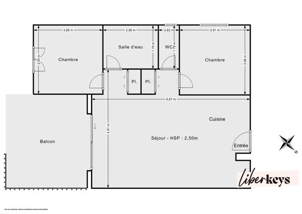 Chalet - 3 pièces - Domaine privé et sécurisé avec piscine lagon et commodités
