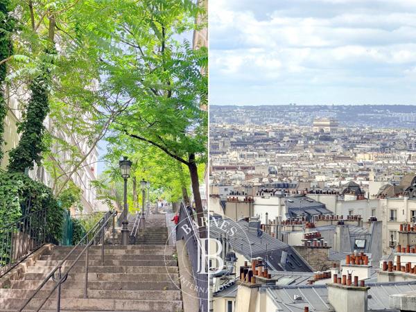 Paris 18ème, Appartement  26 m² à vendre