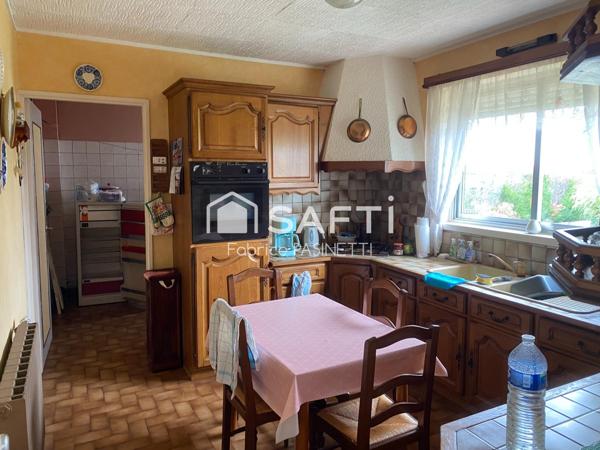 Maison plain-pied avec terrain clos – confort et potentiel à Étain