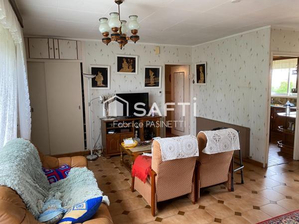 Maison plain-pied avec terrain clos – confort et potentiel à Étain