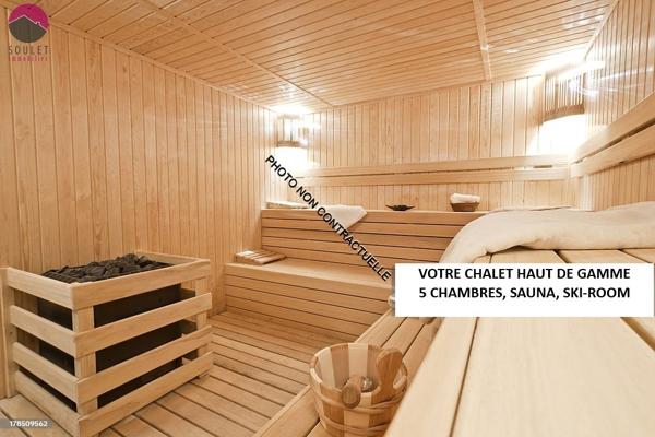 Les Belleville (73440) Magnifique chalet neuf avec piscine intérieure