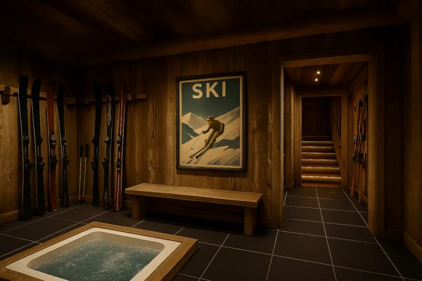 Les Belleville (73440) Magnifique chalet neuf avec piscine intérieure