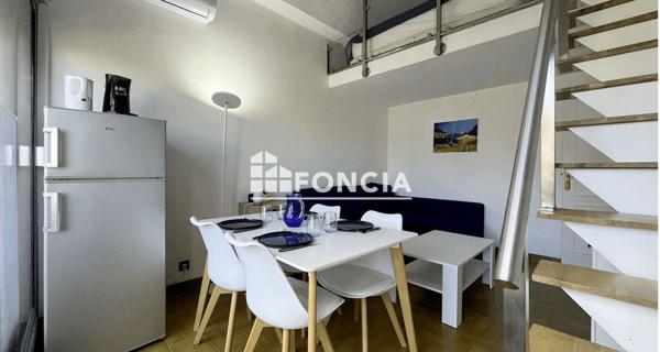 À vendre Studio 20 m² - Gruissan 11430