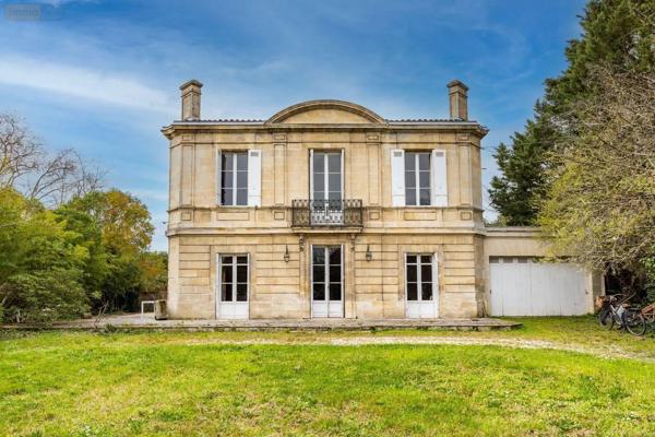 Achat - Maison | Maison de maître Bordeaux 33000 7 pièces 210 m 2 1931 m 2