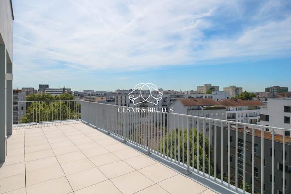 Lyon 7 – Appaetement de 107,50 m² – 4 chambres – terrasse – garage
