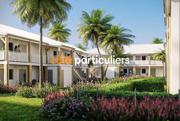 Vente Appartement41,2 m² - 2 Pièces - SAINTE ANNE (97180)