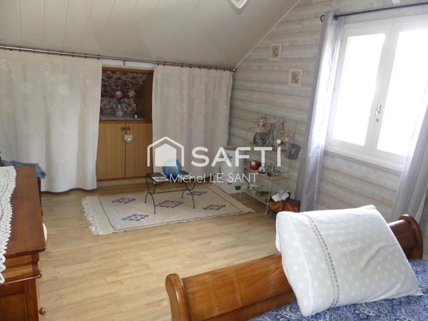 Maison familiale avec sous-sol total.