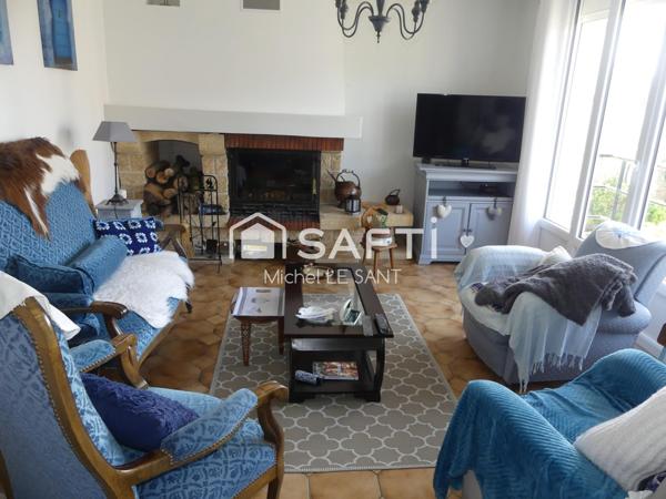 Maison familiale avec sous-sol total.