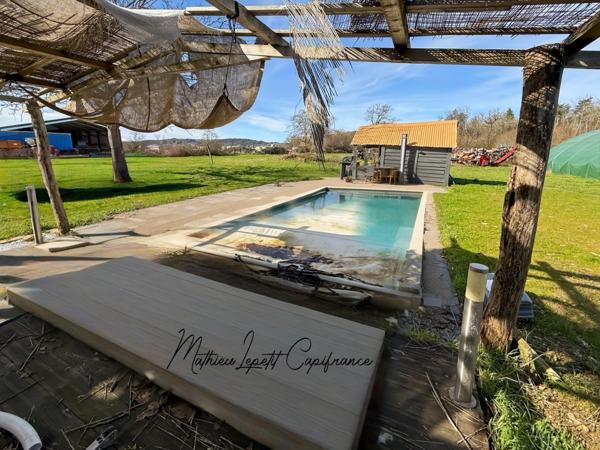 Dpt Dordogne (24), à vendre maison P5 - Terrain de 4321 M²– campagne d’Antonne-et-Trigonant – 120 m²