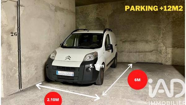 Parking à vendre 13 m² Bourg-la-Reine