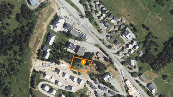 Les Angles Terrain constructible possibilité 1 ou 2 chalets
