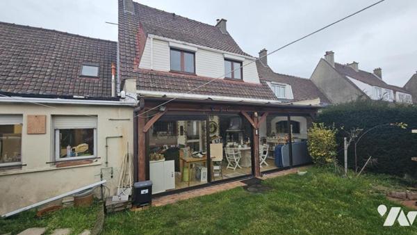 Maison 3 chambres bureau jardin garage