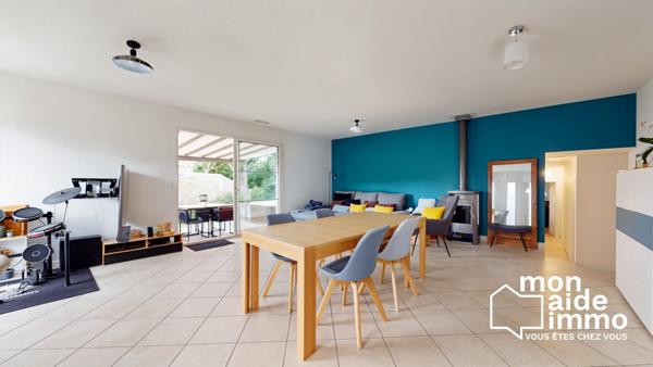 Maison familiale de plain-pied 121 m² – terrain 900 m², au calme