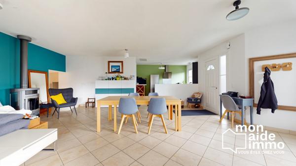 Maison familiale de plain-pied 121 m² – terrain 900 m², au calme