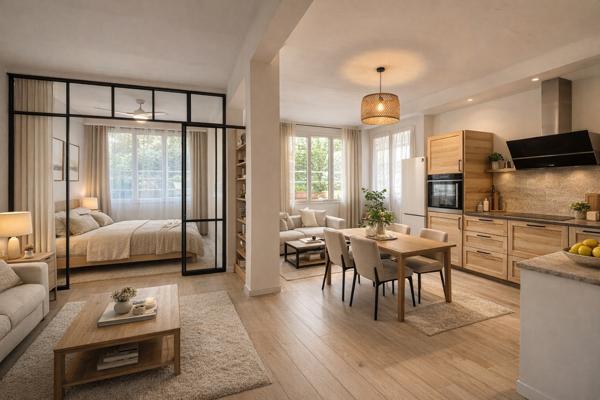 Nice (06100) Appartement 2/3 pièces de 58 m2 rénové