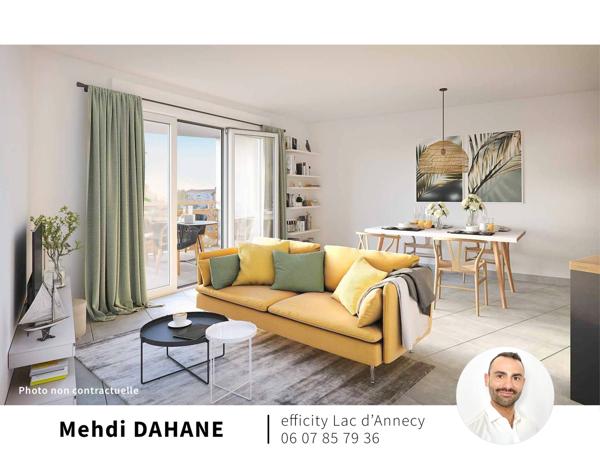 Appartement 3 pièces - 59 m²