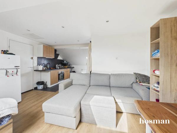 Studio traversant de 30m² - Dernier étage/ faibles charges/ Box possible - Avenue Ledru-Rollin, Tremblay-en-France