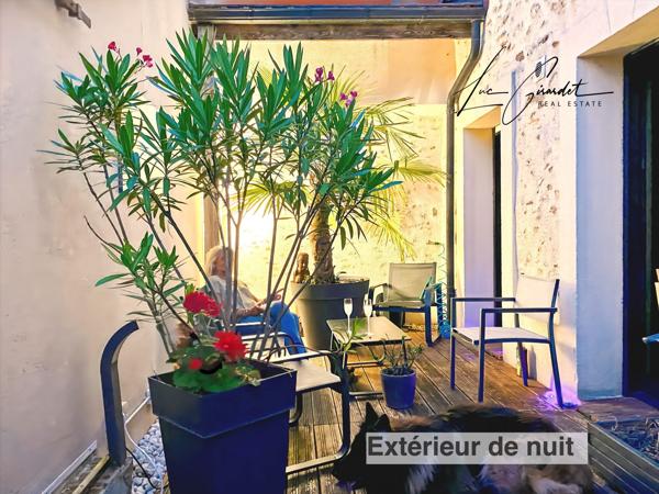 Maison de ville et de caractère  – 170 m² – Terrasse 25 m² –  Ozoir-La-Ferrière