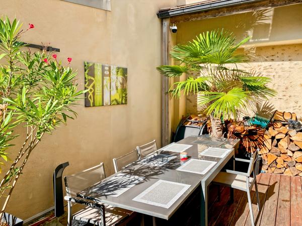 Maison de ville et de caractère  – 170 m² – Terrasse 25 m² –  Ozoir-La-Ferrière