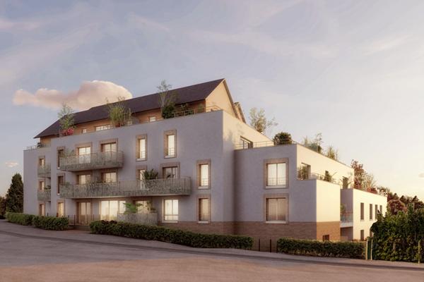 À découvrir Bel Appartement T3 Neuf avec Terrasse + Parking Livraison T3 2026 à Vernon