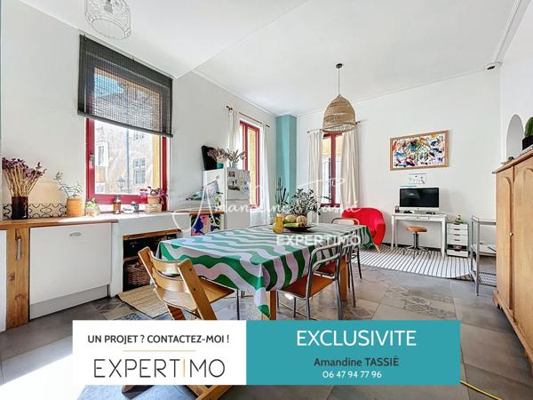 Millau (12100) Maison de ville, pleine de charme au cœur de Millau – 129,5 m², 3 à 5 chambres, deux box