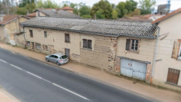Maison à rénover – 180 m² de potentiel, atelier 60 m² et jardin