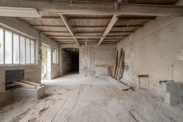 Maison à rénover – 180 m² de potentiel, atelier 60 m² et jardin