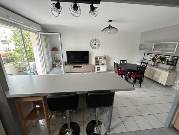 Rezé Saint-Paul T3 avec terrasse S-O et parking 199 000 € FAI REF : 3548MG – nantes Sud Immobilier