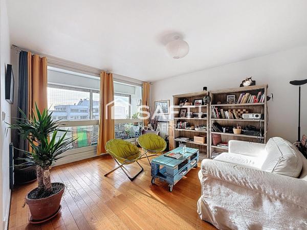 Paris 75020 - Appartement 3/4 pièces -  loggia - Box