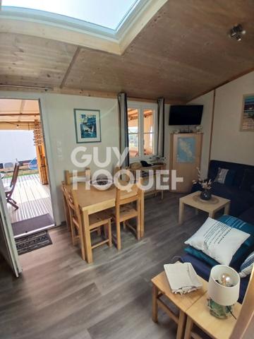TERRAIN DE LOISIRS 202 m2 avec Mobilhome3P, 2ch, ST PIERRE OLERON
